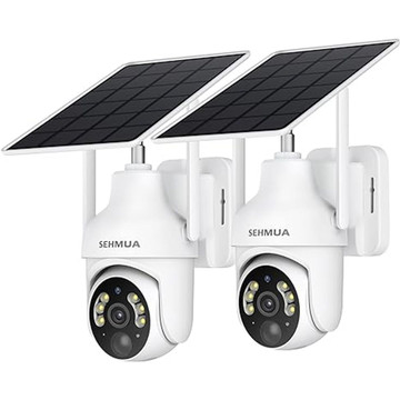 Sehmua 2K Wireless Solar Security Camera (2 -Pack) product image Sehmua 2K Wireless Solar Security Camera (2 -Pack) product image