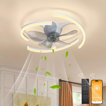 20" Ceiling Fan with Lights App & Remote Control  product image 20" Ceiling Fan with Lights App & Remote Control  product image