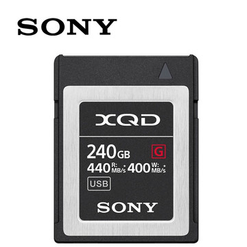 Sony 240GB G Series XQD Memory Card product image Sony 240GB G Series XQD Memory Card product image