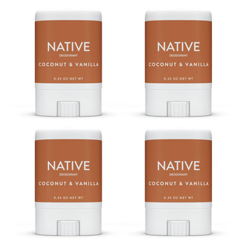 NATIVE Mini Deodorant, Coconut & Vanilla, 0.35 oz. (4-Pack) product image NATIVE Mini Deodorant, Coconut & Vanilla, 0.35 oz. (4-Pack) product image