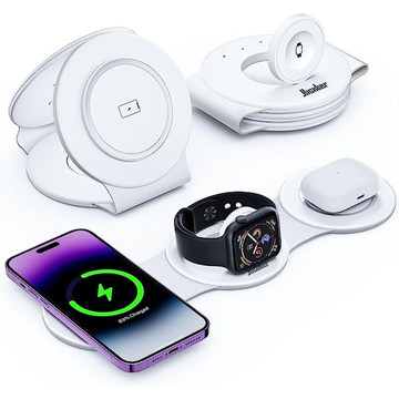 MagSafe 3-in-1 Wireless Travel Charging Station for Apple Devices product image