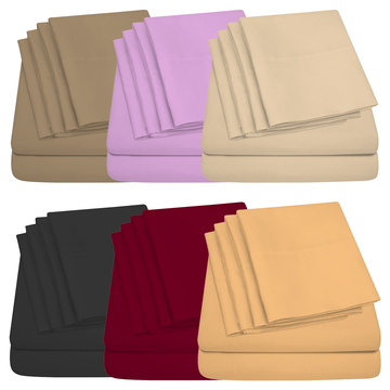 Sweet Home Collection Deep Pockets Twin Sheet Set (3-Piece) product image Sweet Home Collection Deep Pockets Twin Sheet Set (3-Piece) product image