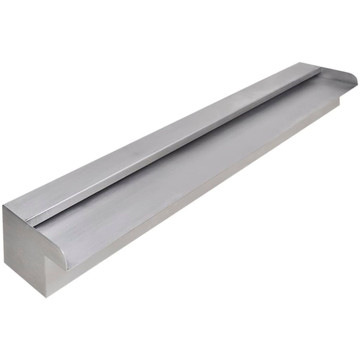 Rectangular Waterfall Pool Fountain Stainless Steel 35.4" product image Rectangular Waterfall Pool Fountain Stainless Steel 35.4" product image