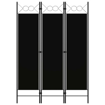 3-Panel Room Divider Black 47.2"x70.9" product image 3-Panel Room Divider Black 47.2"x70.9" product image