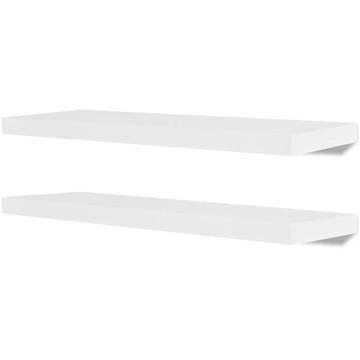 Wall Shelves 4 pcs White 31.5" product image