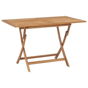 Folding Patio Table 47.2"x27.6"x29.5" Solid Teak Wood product image Folding Patio Table 47.2"x27.6"x29.5" Solid Teak Wood product image