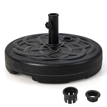 22-Inch Fillable Heavy-Duty Round Patio Umbrella Base Stand product image 22-Inch Fillable Heavy-Duty Round Patio Umbrella Base Stand product image