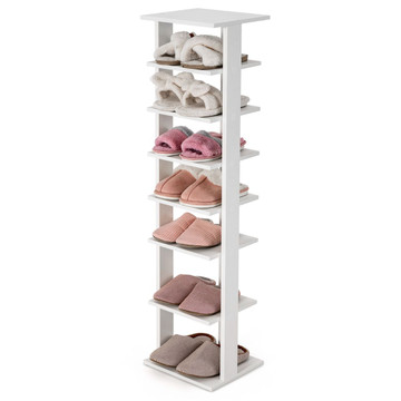 7-Tier Wooden Multi-Shoe Storage Stand and Organizer product image 7-Tier Wooden Multi-Shoe Storage Stand and Organizer product image