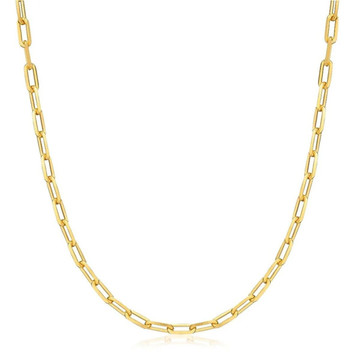 18/20/24-Inch 18K Gold Paperclip Link Chain Necklace product image 18/20/24-Inch 18K Gold Paperclip Link Chain Necklace product image