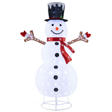 6ft Lighted Pop-Up Christmas Snowman with  Hat and Scarf product image 6ft Lighted Pop-Up Christmas Snowman with  Hat and Scarf product image