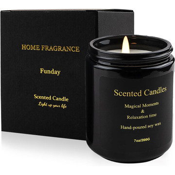 Natural Soy Candle with Essential Oils, 7 oz. (4-Pack) product image