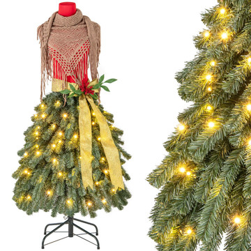 5 ft Artificial Mannequin Tree with Warm White LED Lights product image
