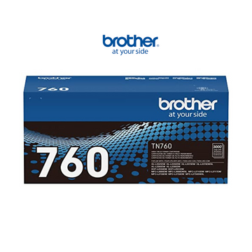 Genuine TN760 High Yield Black Toner Cartridge product image