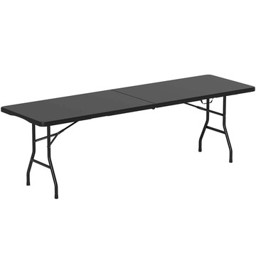 8-Foot Portable Folding Table with HDPE Tabletop product image 8-Foot Portable Folding Table with HDPE Tabletop product image