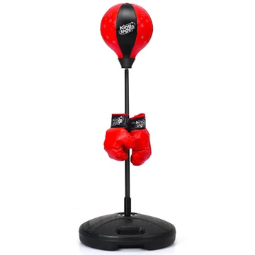 Kids' Adjustable Punching Bag Set with Boxing Gloves product image