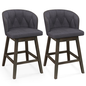 Counter-Height Fabric-Upholstered Bar Stools (Set of 2 or 4) product image Counter-Height Fabric-Upholstered Bar Stools (Set of 2 or 4) product image