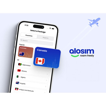 aloSIM Traveler's Mobile Data Plan: $50 Credit Value product image