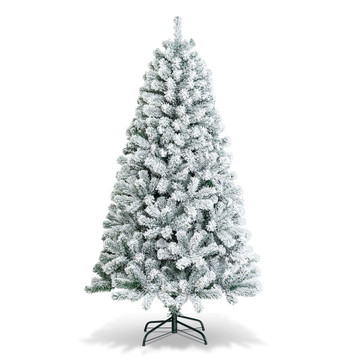 9 ft Snow Flocked Hinged Artificial Christmas Tree product image 9 ft Snow Flocked Hinged Artificial Christmas Tree product image