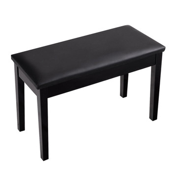 Padded PU Leather Duet Piano Bench product image