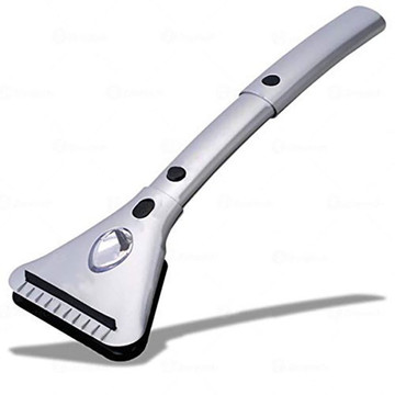 Zone Tech 12V Heated Ice Scraper With Led Light product image