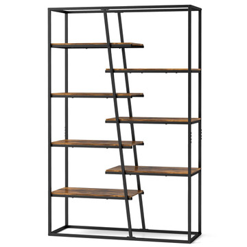 71-Inch 7-Tier Industrial Etagere Bookcase product image 71-Inch 7-Tier Industrial Etagere Bookcase product image