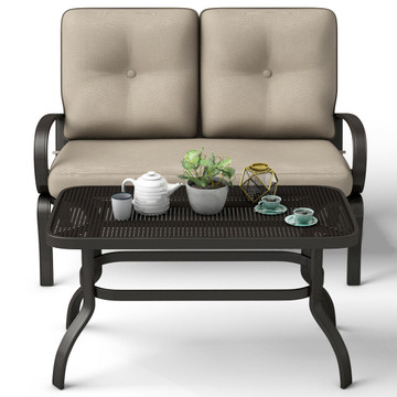 Patio Loveseat and Coffee Table Set (2-Pieces) product image