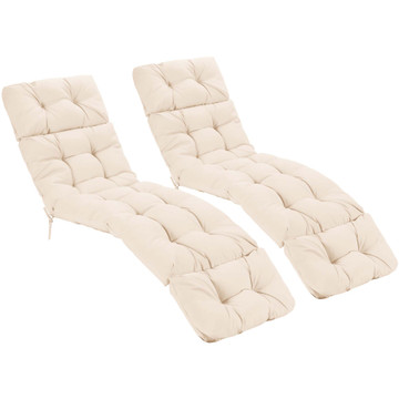 Outdoor Chaise Lounge Cushion with Ties (2-Pack) product image Outdoor Chaise Lounge Cushion with Ties (2-Pack) product image