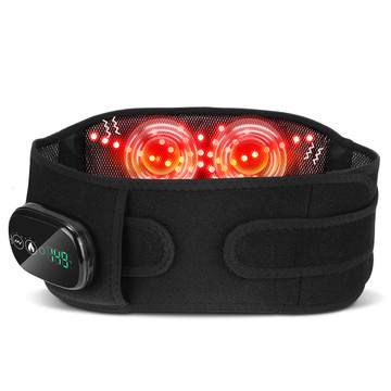 Electric Heating Pad for Back, Heated Waist Belt with 3 Fast Heating and Vibration Massage Modes, Rechargeable Heat Pad for Back, Lumbar, Abdomen product image Electric Heating Pad for Back, Heated Waist Belt with 3 Fast Heating and Vibration Massage Modes, Rechargeable Heat Pad for Back, Lumbar, Abdomen product image