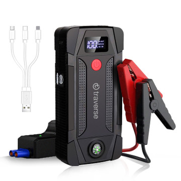PURSUIT 1,000A Peak 12V Car Jump Starter with LCD (1- or 2-Pack) product image