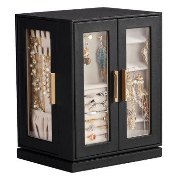 360° Rotating Jewelry Box with 5 Drawers product image