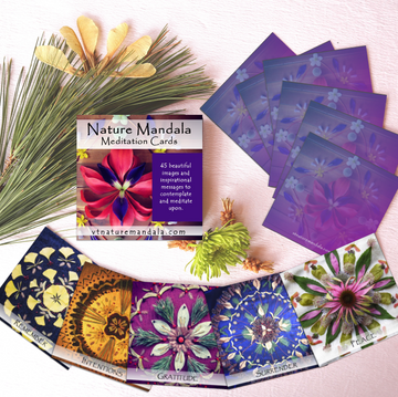 Nature Mandala Meditation Cards product image