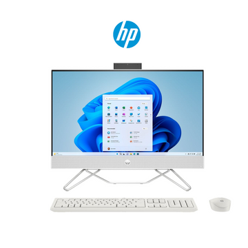 23.8" HP 24-cb1023w FHD Touch All-in-One PC, Intel i3-1215U, 8GB, 256GB product image