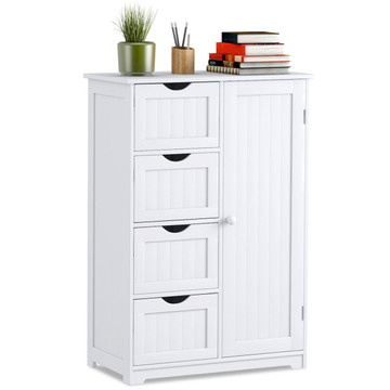4-Drawer Standing Bathroom Storage Cabinet product image 4-Drawer Standing Bathroom Storage Cabinet product image