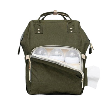 Durable Multifunction Olive Diaper Bag Backpack product image Durable Multifunction Olive Diaper Bag Backpack product image