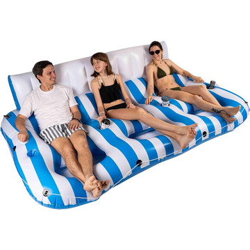 3-Person Pool Float with Handles and Cup Holders product image