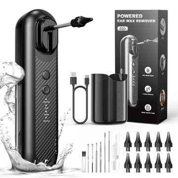 Electric Ear Wax Removal Upgraded Irrigation System 4 Modes Water Powered Cleaner Kit product image