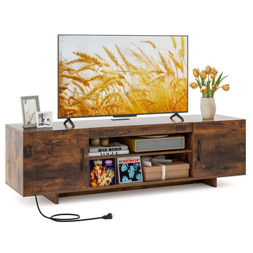 TV Stand for 70" TVs with Power Outlet  product image