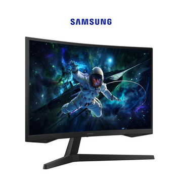 Samsung 27” Odyssey G55C QHD 165Hz, Curved Gaming Monitor  product image Samsung 27” Odyssey G55C QHD 165Hz, Curved Gaming Monitor  product image