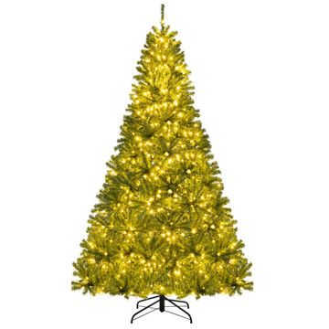 Artificial Christmas Tree with 4-Level Adjustable Brightness product image