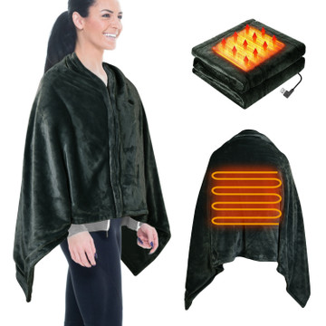 USB Heated Poncho / Throw (Requires Power Bank) product image