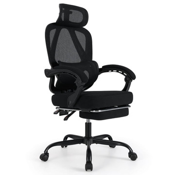 Ergonomic Office Chair with Retractable Footrest product image Ergonomic Office Chair with Retractable Footrest product image