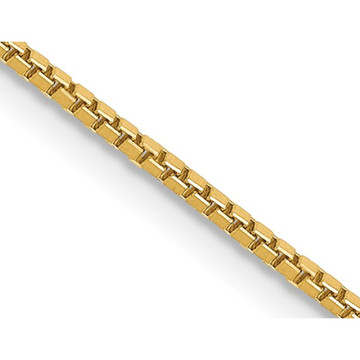 14K  Yellow Gold Box-Chain Necklace product image 14K  Yellow Gold Box-Chain Necklace product image