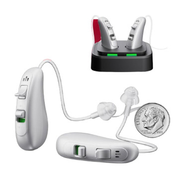 RCA Behind-the-Ear Hearing Aid with Recharging Stand (2-Pack) product image