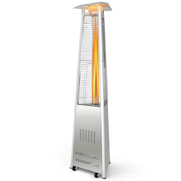 42,000 BTU Stainless Steel Pyramid Patio Heater  product image