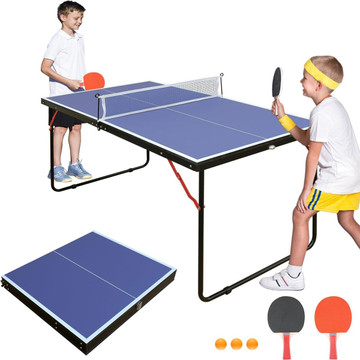 4.5-foot Foldable Ping Pong Table with Net product image