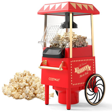Retro 1200W Hot Air Popcorn Maker product image
