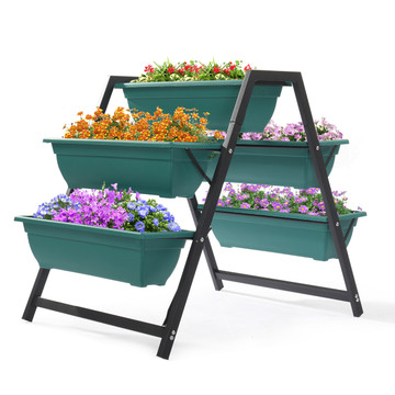 Tiered Planter Stand with 5 Boxes product image