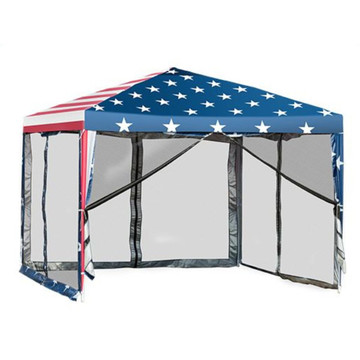 10 FT x 10 FT Pop-Up Canopy Tent with Mesh Netting and Carry Bag product image
