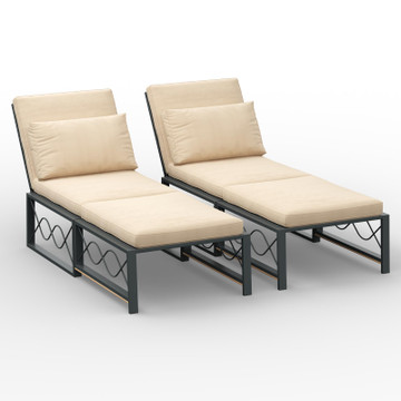 Outdoor Chaise Lounge Chair (Set of 2) product image