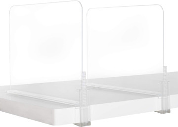 Acrylic Closet Shelf Dividers product image
